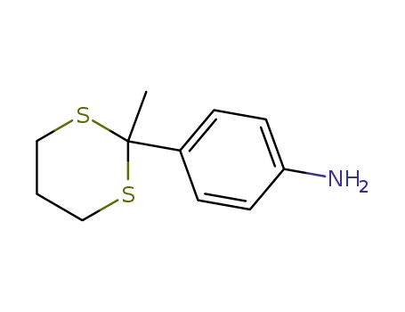 4-(2-methyl-1,3-dithian-2-yl)aniline