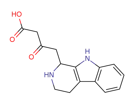 α-<1,2,3,4-tetrahydro-β-carbolinyl-(1)>acetoacetic acid