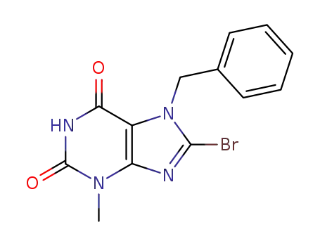 7-benzyl-8-bromo-3-methyl-1H-purine-2,6(3H,7H)-dione