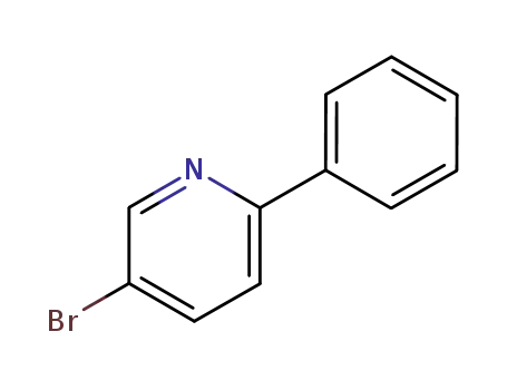 Molecular Structure of 27012-25-5 (5-Bromo-2-phenylpyridine)