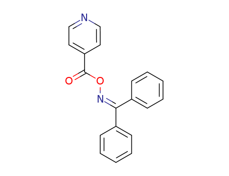 Methanone, diphenyl-, O-(4-pyridinylcarbonyl)oxime