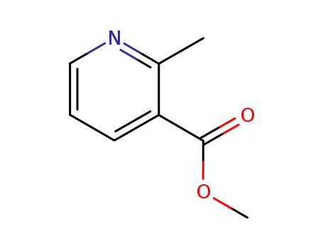 Molecular Structure of 65719-09-7 (Methyl 2-methylnicotinate)