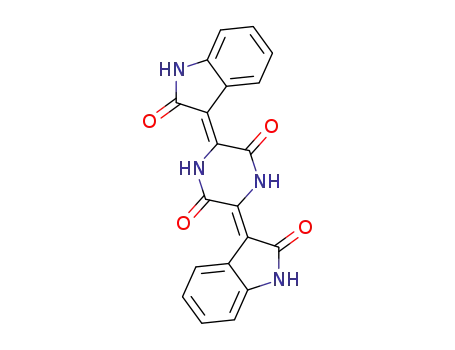 3,6-bis(2-oxo-1,2-dihydroindol-3-ylidene)piperazine-2,5-dione