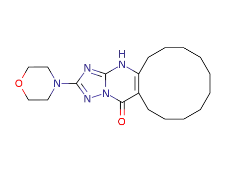 6,7,8,9,10,11,12,13,14,15-decahydro-2-morpholinocyclododeca<1,2,4>triazolo<1,5-a>pyrimidin-5(16H)-one
