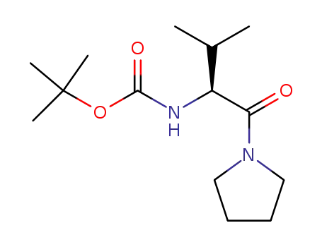 (S)-tert-butyl 3-methyl-1-oxo-1-(pyrrolidin-1-yl)butan-2-ylcarbamate
