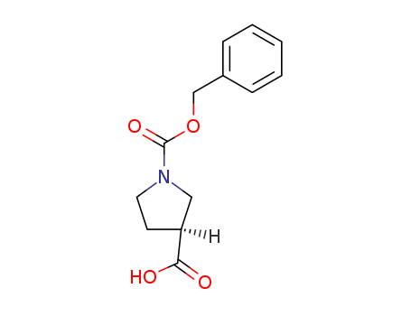 (S)-1-Cbz-pyrrolidine-3-carboxylic acid