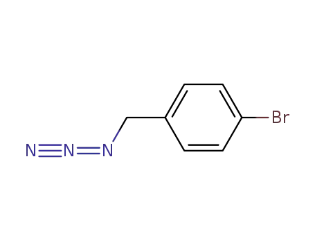 Molecular Structure of 107047-10-9 (Benzene, 1-(azidomethyl)-4-bromo-)