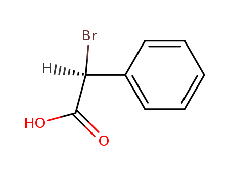 Benzeneaceticacid, a-bromo-, (aS)-