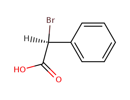 Molecular Structure of 60686-78-4 (S-2--Bromo -2-phenylacetic acid)