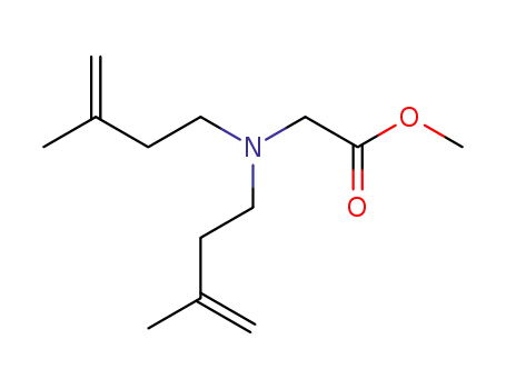 [Bis-(3-methyl-but-3-enyl)-amino]-acetic acid methyl ester