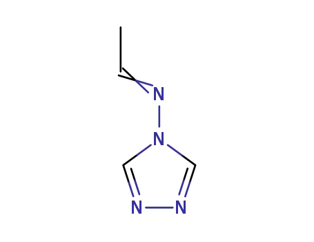 Molecular Structure of 33761-49-8 (4H-1,2,4-Triazol-4-amine, N-ethylidene-)