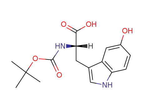 (S)-2-((tert-butoxycarbonyl)amino)-3-(5-hydroxy-1H-indol-3-yl)propanoic acid