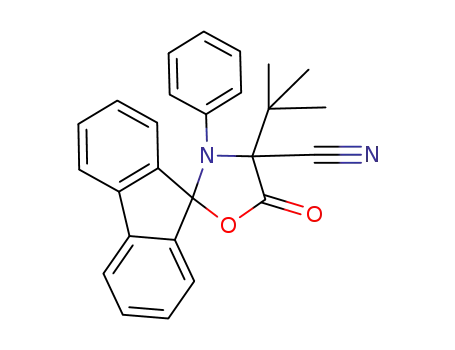 4'-cyano-3'-phenyl-4'-t-butylfluorene-9-spiro-2'-oxazolidin-5'-one