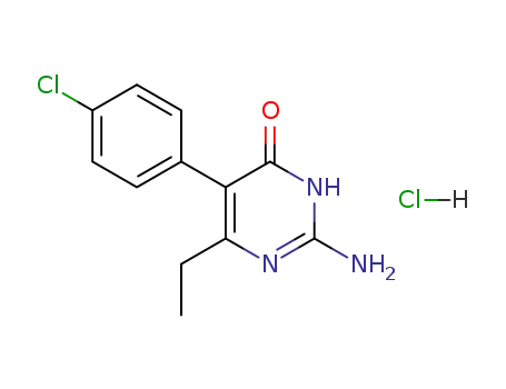 2-amino-5-(4-chlorophenyl)-6-ethylpyrimidin-4(3H)-one hydrochloride