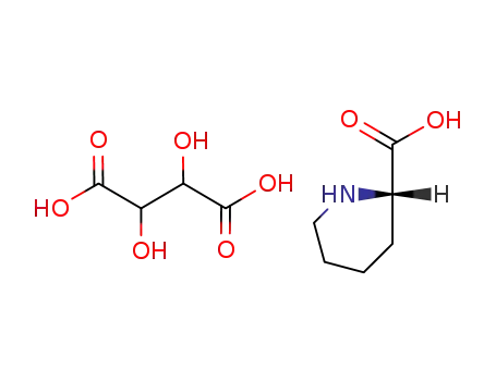 (2S)-2-piperidinecarboxylic acid L-tartrate
