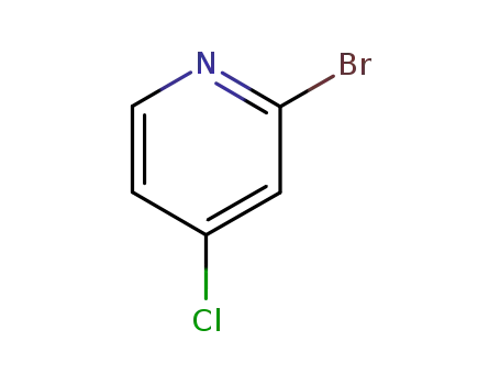 Molecular Structure of 22918-01-0 (2-Bromo-4-chloropyridine)