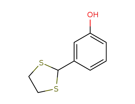 Molecular Structure of 27004-28-0 (3-(1,3-dithiolan-2-yl)phenol)