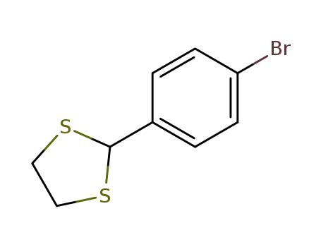 Molecular Structure of 83521-65-7 (2-(4-bromophenyl)-1,3-dithiolane)