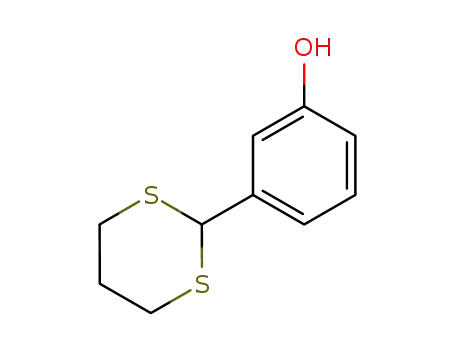 Molecular Structure of 24393-20-2 (3-(1,3-dithian-2-yl)phenol)