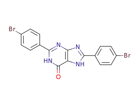 2,8-Bis-(4-bromo-phenyl)-1,7-dihydro-purin-6-one