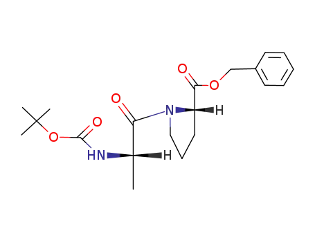 N-t-butyloxycarbonyl-L-alanyl-L-proline benzyl ester