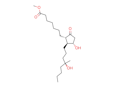 7-[(1S,2S,3S)-3-Hydroxy-2-(4-hydroxy-4-methyl-octyl)-5-oxo-cyclopentyl]-heptanoic acid methyl ester
