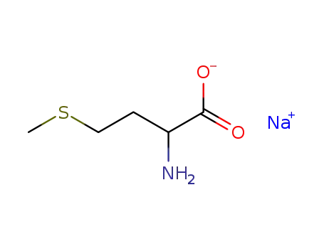 Molecular Structure of 41863-30-3 (sodium DL-methionate)