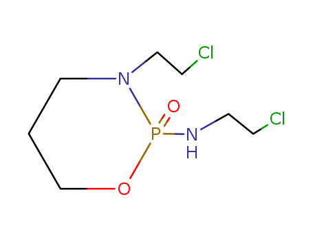 3778-73-2,Isophosphamide,2H-1,3,2-Oxazaphosphorine,3-(2-chloroethyl)-2-[(2-chloroethyl)amino]tetrahydro-, 2-oxide (8CI);3-(2-Chloroethyl)-2-(2-chloroethylamino)tetrahydro-2H-1,3,2-oxaazaphosphorin2-oxide;A 4942;Asta Z 4942;Cyfos;Holoxan;Holoxan 1000;Ifex;Ifomide;Ifosfamid;Ifosfamide;MJF 9325;Mitoxana;NSC 109724;Naxamide;Z 4942;Ifosfamide;