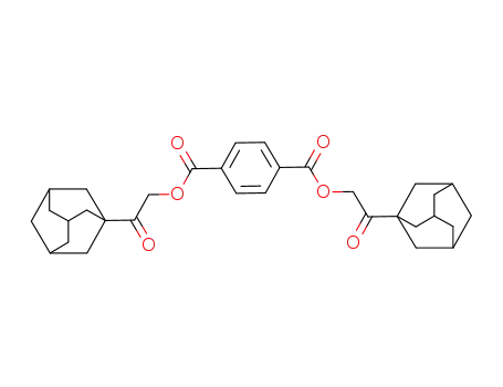 Terephthalic acid bis-(2-adamantan-1-yl-2-oxo-ethyl) ester