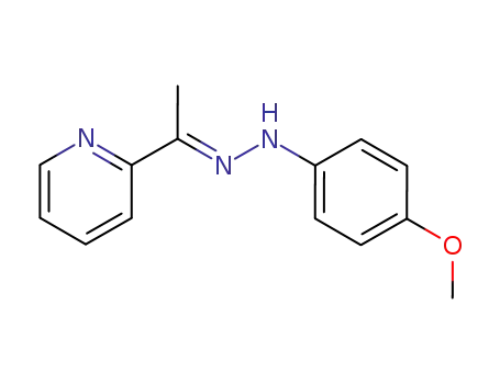 N-(4-Methoxy-phenyl)-N'-[1-pyridin-2-yl-eth-(E)-ylidene]-hydrazine