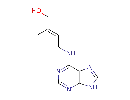 Molecular Structure of 1637-39-4 (trans-Zeatin)