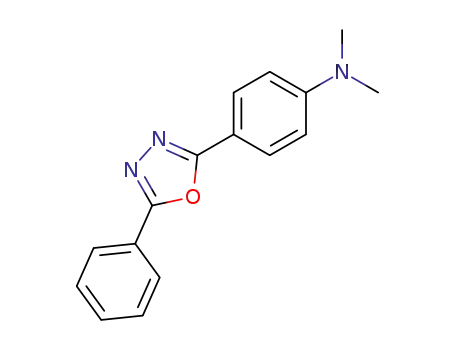 2-(N,N-dimethyl-4-aminophenyl)-5-phenyl-1,3,4-oxadiazole
