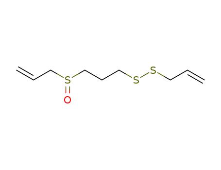 Molecular Structure of 104228-61-7 (Disulfide, 2-propenyl 3-(2-propenylsulfinyl)propyl)
