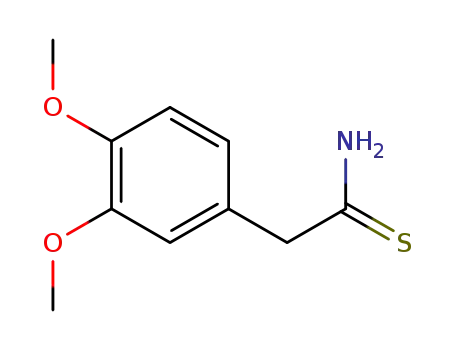 Molecular Structure of 145736-65-8 (3,4-DIMETHOXYPHENYL-THIOACETAMIDE)