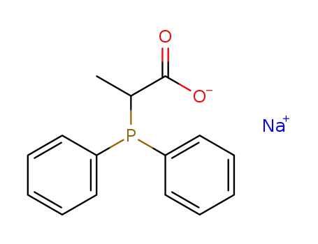 Sodium; 2-diphenylphosphanyl-propionate