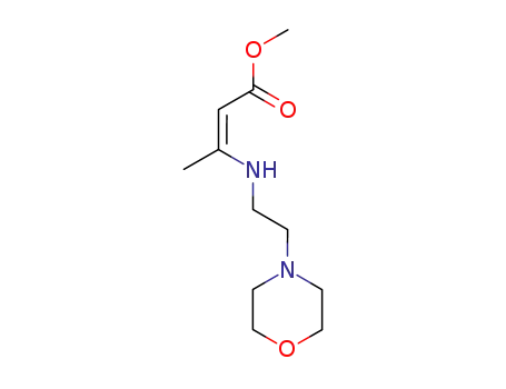 methyl 3-<(2'-morpholinoethyl)amino>but-2-enoate
