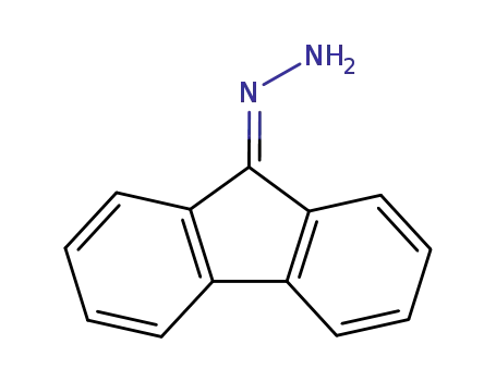 Molecular Structure of 13629-22-6 (9-FLUORENONE HYDRAZONE)