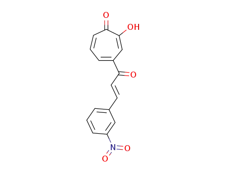 4-(3-nitrocinnamoyl)tropolone