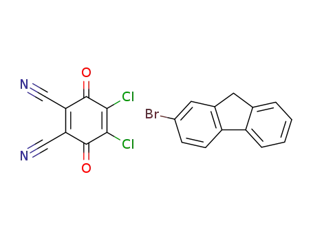 2-bromofluorene - 2,3-dichloro-5,6-dicyano-p-benzoquinone complex