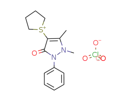 (2,3-Dihydro-1,5-dimethyl-3-oxo-2-phenyl-1H-pyrazol-4-yl)-tetrahydrothiopheniumperchlorat