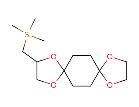 Trimethyl-(1,4,9,12-tetraoxa-dispiro[4.2.4.2]tetradec-2-ylmethyl)-silane