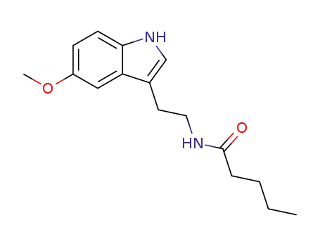 N-<2-(5-methoxy-1H-indol-3-yl)ethyl>pentanamide