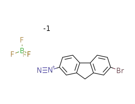 7-bromo-2-fluorenediazonium tetrafluoroborate