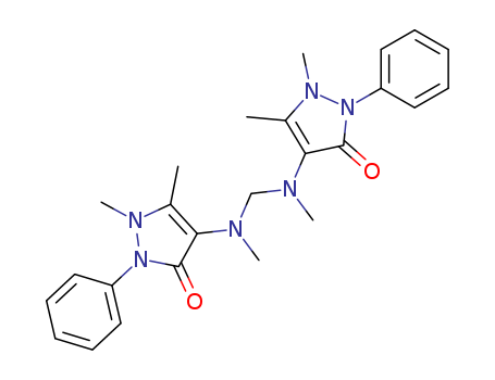 3H-Pyrazol-3-one,4,4'-[methylenebis(methylimino)]bis[1,2-dihydro-1,5-dimethyl-2-phenyl-