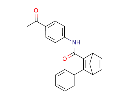 3-Phenyl-bicyclo[2.2.1]hepta-2,5-diene-2-carboxylic acid (4-acetyl-phenyl)-amide