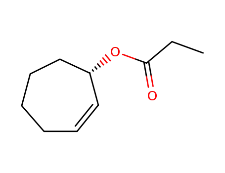 Propionic acid (S)-cyclohept-2-enyl ester