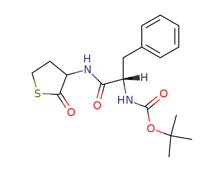 [(S)-1-(2-Oxo-tetrahydro-thiophen-3-ylcarbamoyl)-2-phenyl-ethyl]-carbamic acid tert-butyl ester