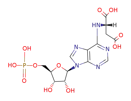 Molecular Structure of 19046-78-7 (ADENYLOSUCCINIC ACID)