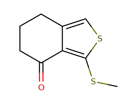 3-methylthio-5,6,7,8-tetrahydro benzothiophene-4-one