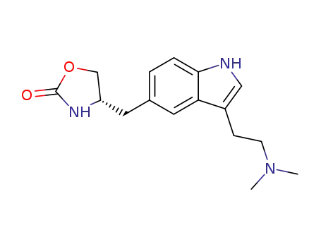 Molecular Structure of 139264-17-8 (Zolmitriptan)